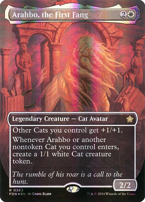 Arahbo, el Primer Colmillo — Foundations