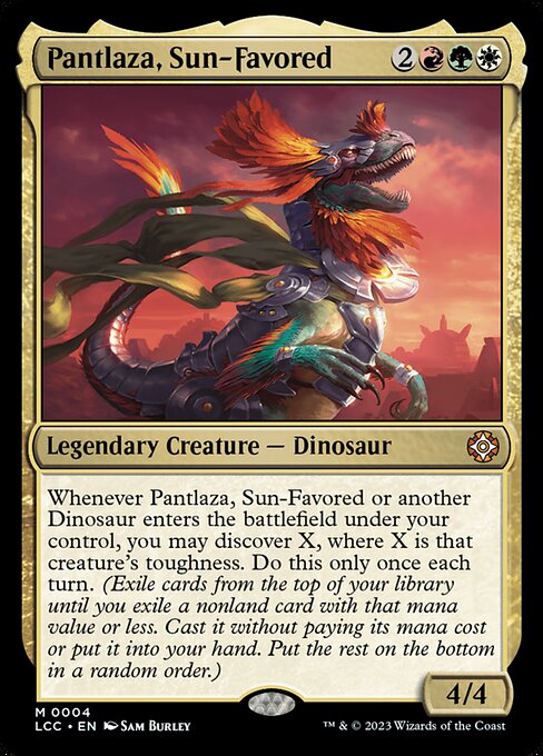 Pantlaza, Favorito del Sol — The Lost Caverns of Ixalan Commander