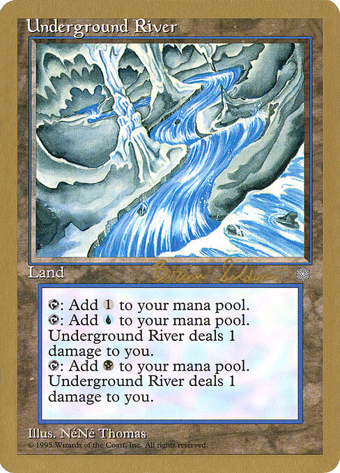 Río subterráneo — World Championship Decks 1998