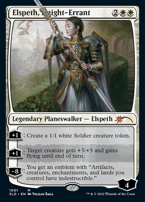Carta Elspeth, Caballero Errante — Secret Lair Drop · SLD · #1001