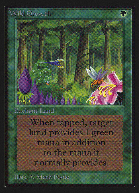 Carta Crecimiento salvaje — Intl. Collectors' Edition · CEI · #230
