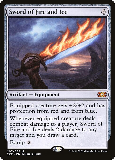 Espada de fuego y hielo