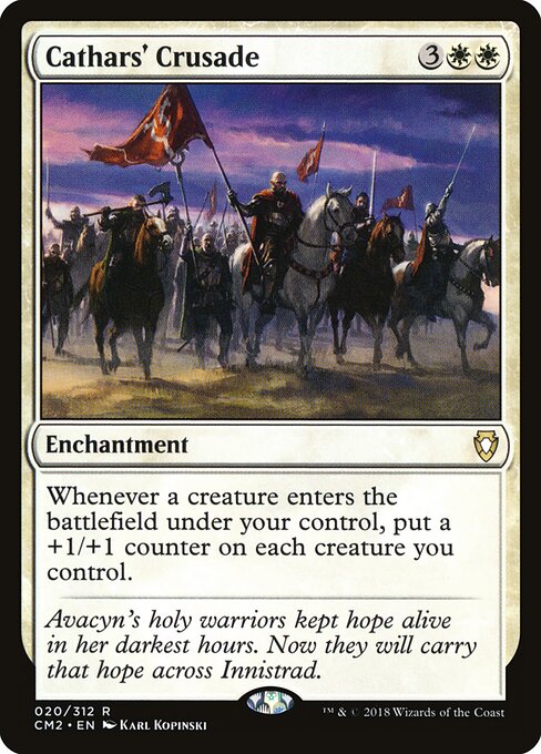 Carta Cruzada de los cátaros — Commander Anthology Volume II · CM2 · #20