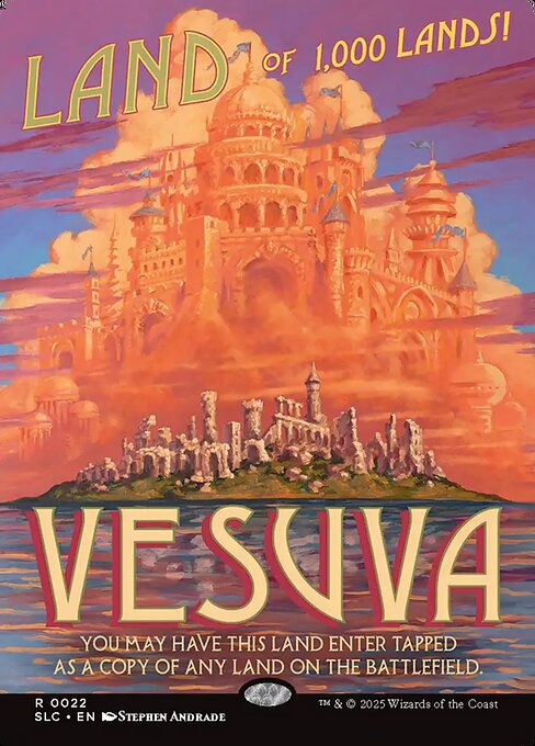 Carta Vesuva — Secret Lair Countdown · SLC · #22