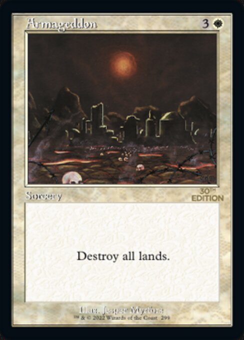 Armageddón — 30th Anniversary Edition