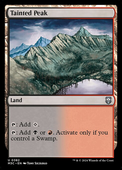 Carta Cumbre contaminada — Modern Horizons 3 Commander · M3C · #382