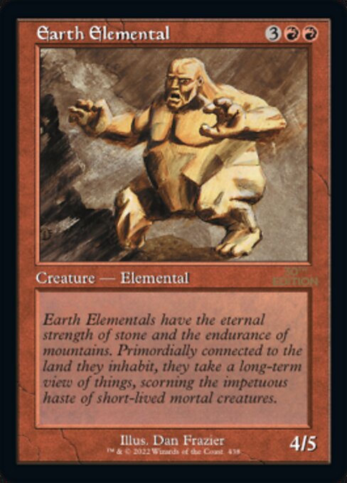 Elemental de tierra — 30th Anniversary Edition