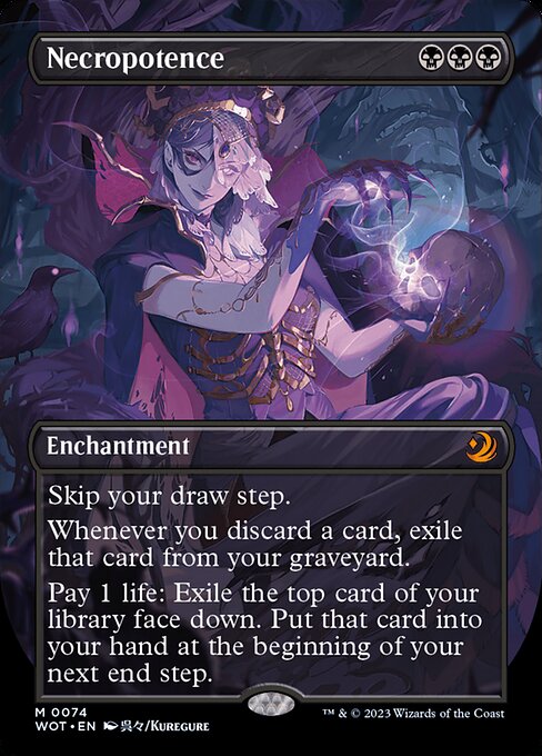 Necropotencia — Wilds of Eldraine: Enchanting Tales
