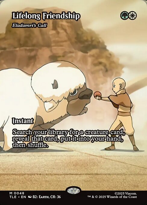 Carta Llamado de Eladamri — Avatar: The Last Airbender Eternal · TLE · #48