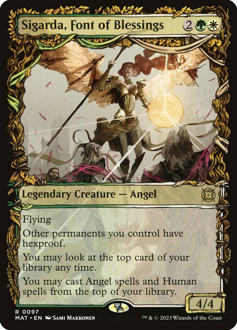Carta Sigarda, fuente de bendiciones — March of the Machine: The Aftermath · MAT · #97