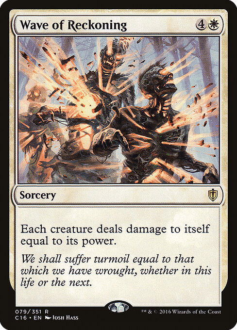 Carta Ola de reconocimiento — Commander 2016 · C16 · #79