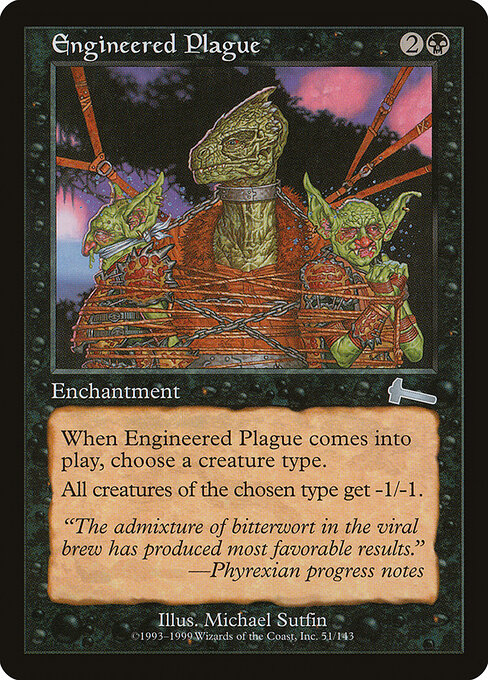 Peste diseñada — Urza's Legacy