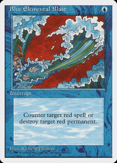 Ráfaga elemental azul — Media and Collaboration Promos