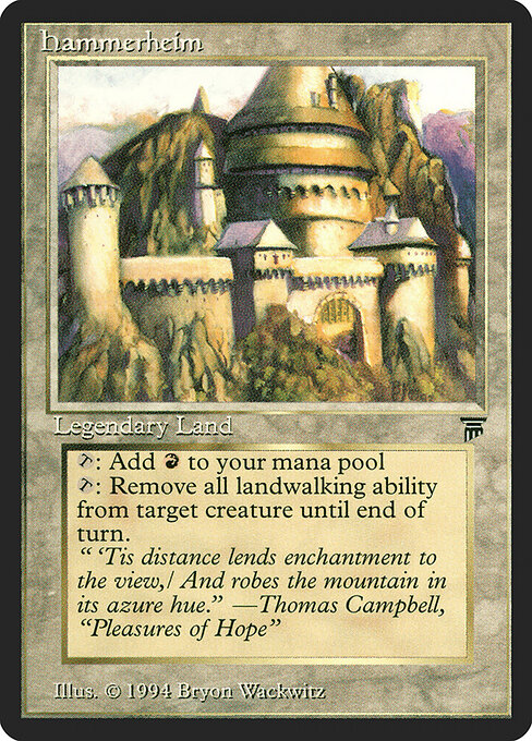 Carta Hammerheim — Legends · LEG · #302