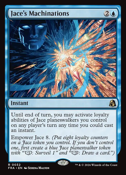 Carta Maquinaciones de Jace — Reality Fracture · FRA · #32