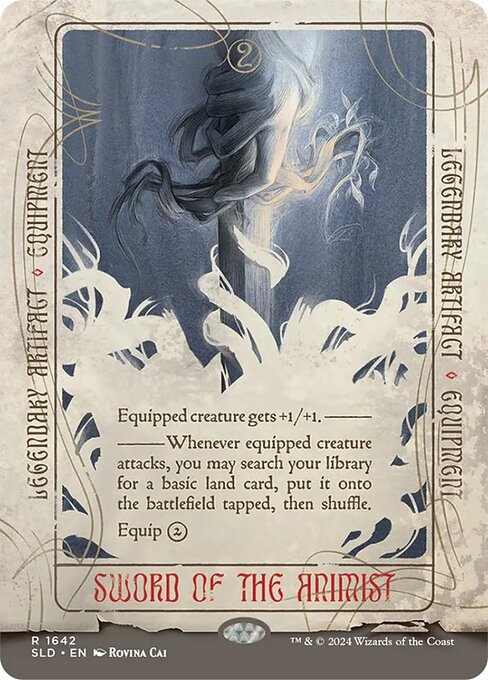 Carta Espada de la animista — Secret Lair Drop · SLD · #1642