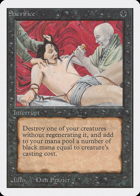 Sacrificar — Unlimited Edition