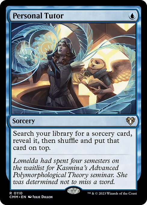 Tutor personal — Commander Masters