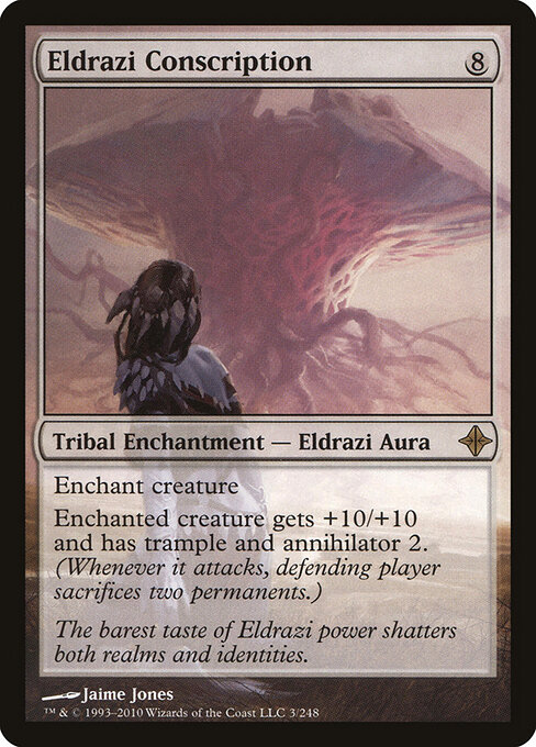 Conscripción eldrazi — Rise of the Eldrazi