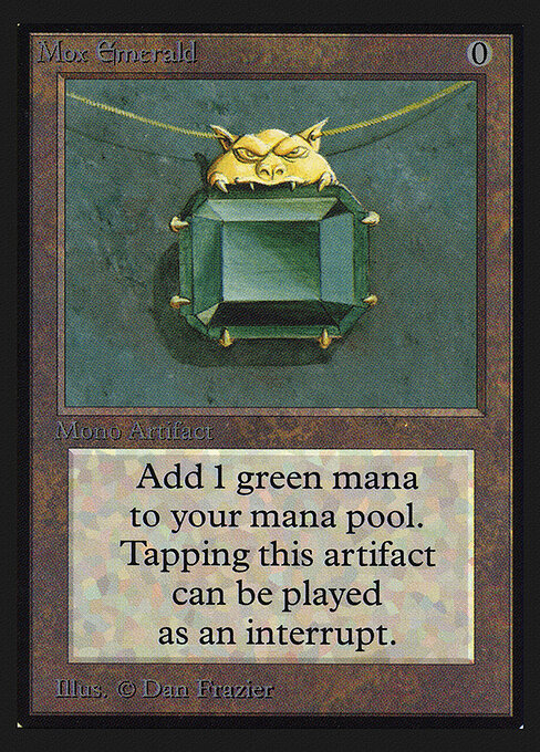 Carta Mox Emerald — Collectors' Edition · CED · #262