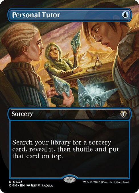 Tutor personal — Commander Masters