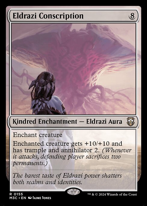 Conscripción eldrazi — Modern Horizons 3 Commander