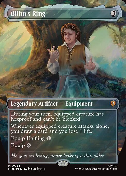 Carta Anillo de Bilbo — The Hobbit Eternal · HOC · #81