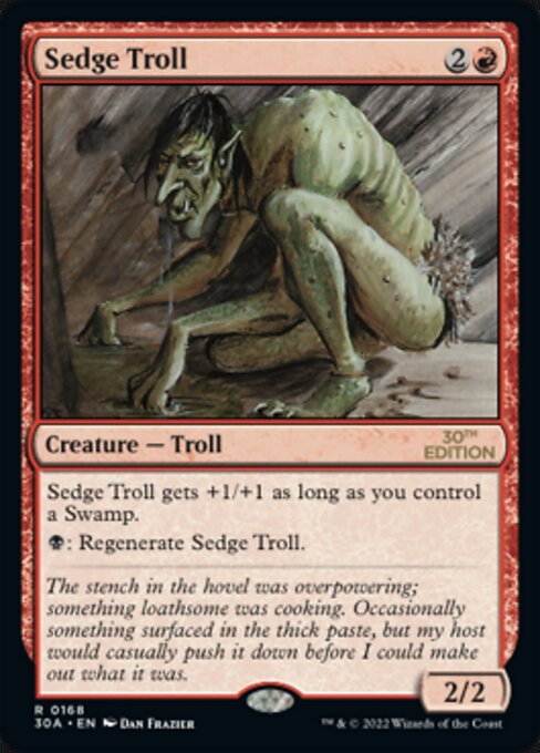 Sedge Troll — 30th Anniversary Edition