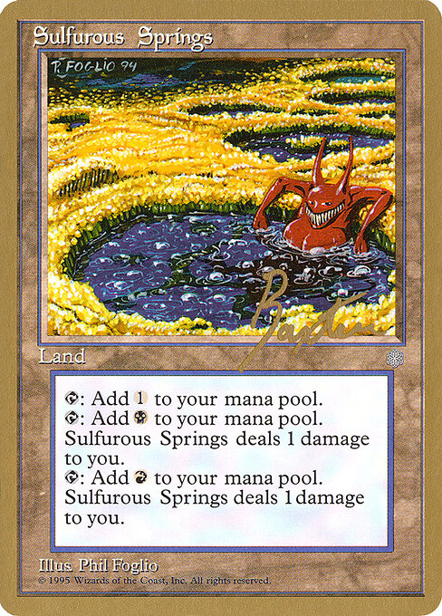 Manantiales sulfurosos — Pro Tour Collector Set