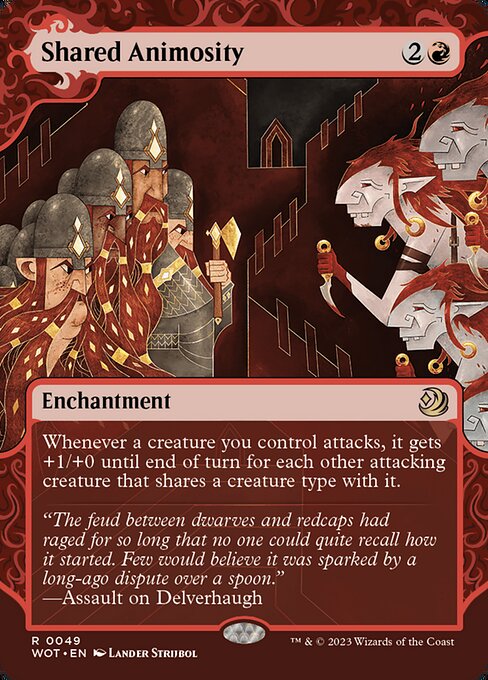 Animosidad compartida — Wilds of Eldraine: Enchanting Tales