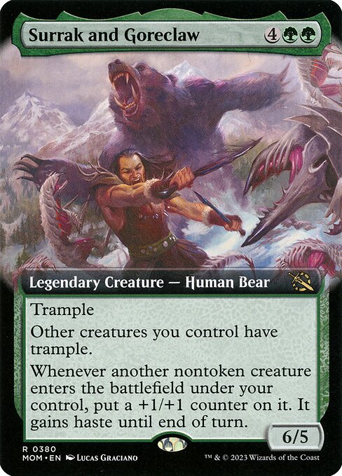Carta Surrak y Zarpasangrienta — March of the Machine · MOM · #380