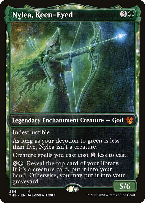 Nylea, Tiro Certero — Theros Beyond Death