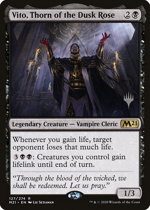 Vito, Espina de la Rosa del Crepúsculo — Core Set 2021 Promos