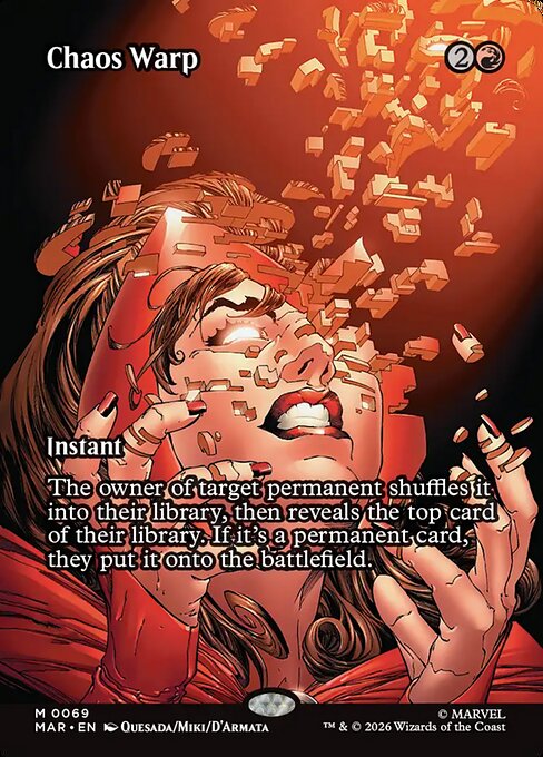 Distorsión caótica — Marvel Universe