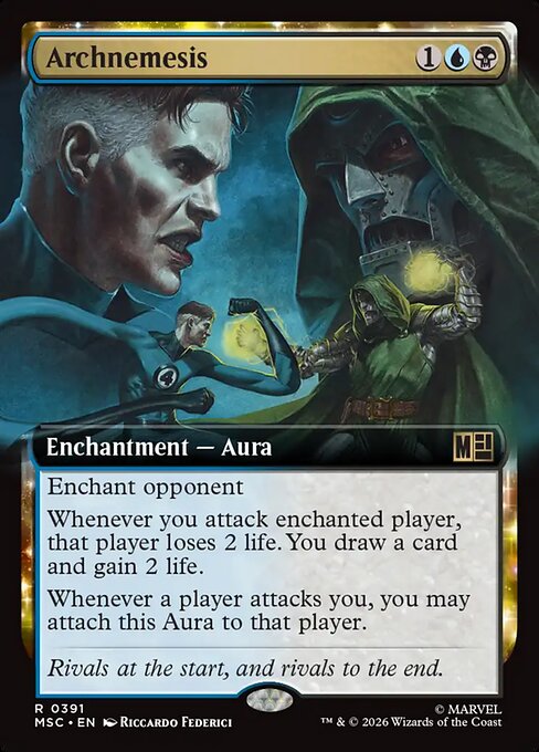 Carta Archinémesis — Marvel Super Heroes Commander · MSC · #391