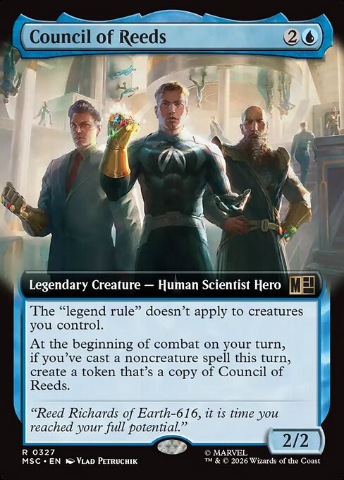 Consejo de Reeds — Marvel Super Heroes Commander