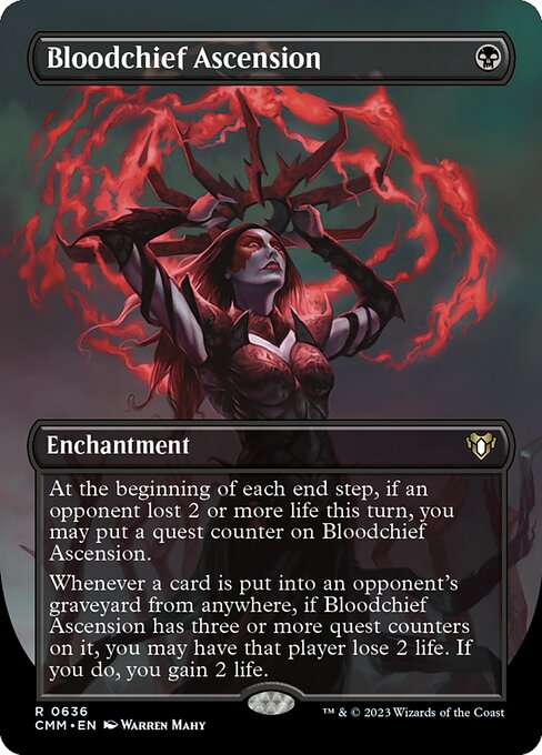 Ascenso del jefe de sangre — Commander Masters