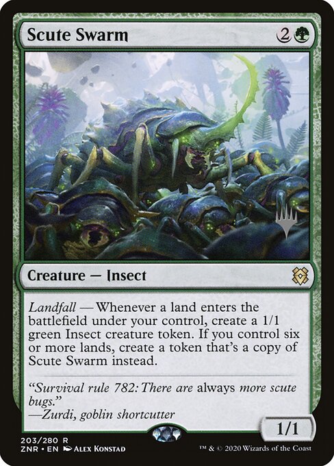 Horda de escutos — Zendikar Rising Promos