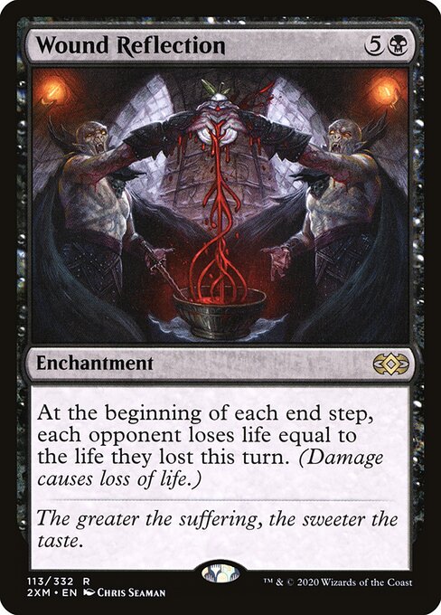 Carta Reflejo de la herida — Double Masters · 2XM · #113
