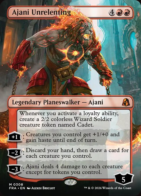 Ajani Unrelenting — Reality Fracture