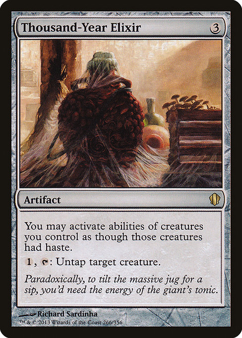 Elixir de los mil años — Commander 2013