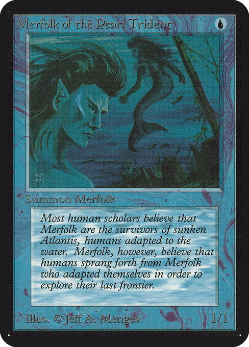 Tritones del Tridente Perlado — Limited Edition Alpha