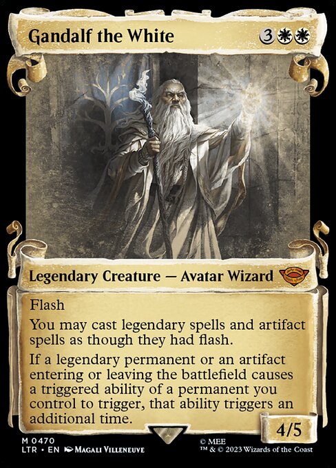 Gandalf el Blanco — The Lord of the Rings: Tales of Middle-earth