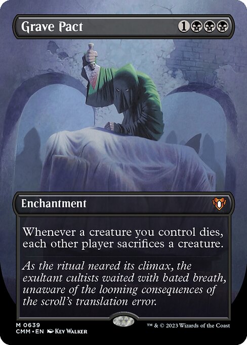 Pacto de las sepulturas — Commander Masters
