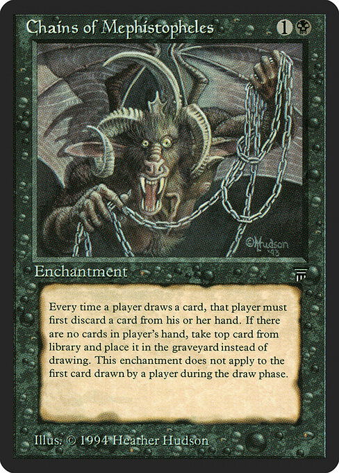 Carta Chains of Mephistopheles — Legends · LEG · #91