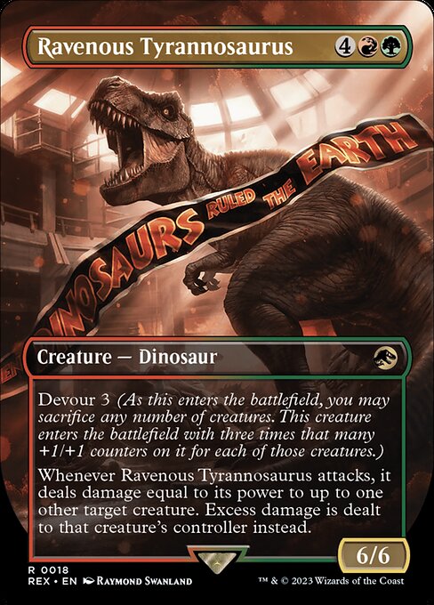Tiranosaurio voraz — Jurassic World Collection