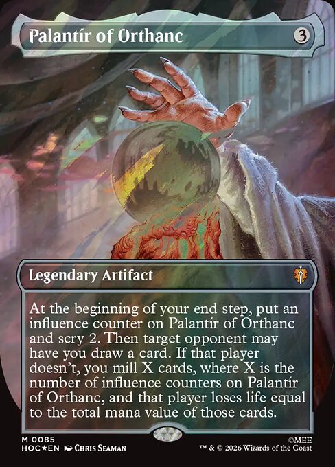 Carta Palantír de Orthanc — The Hobbit Eternal · HOC · #85