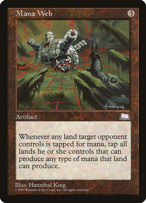 Carta Telaraña de maná — Weatherlight · WTH · #152
