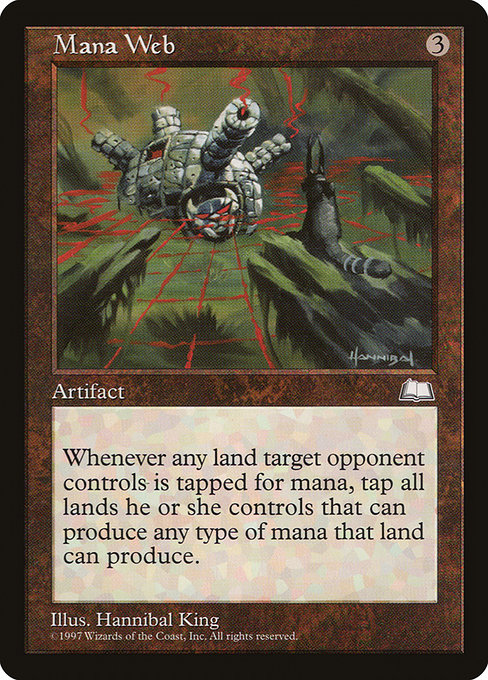 Carta Telaraña de maná (Weatherlight)