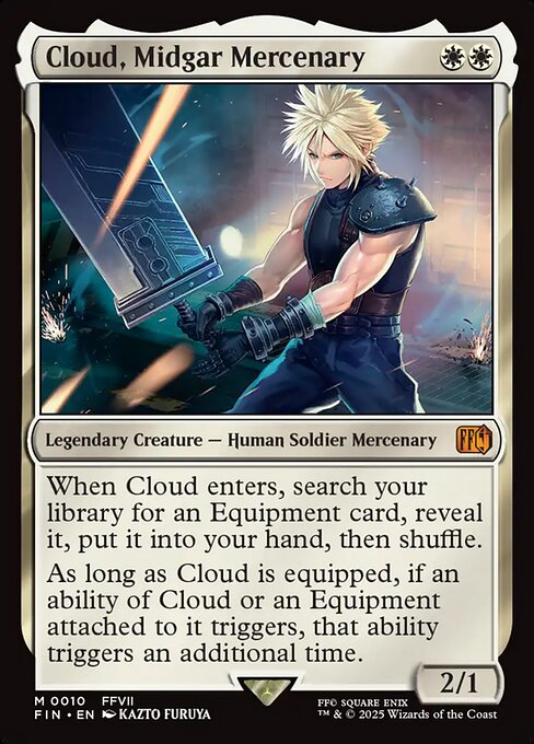 Cloud, mercenario en Midgar — Final Fantasy
